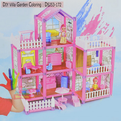 DIY Villa Garden Coloring : DSJ53